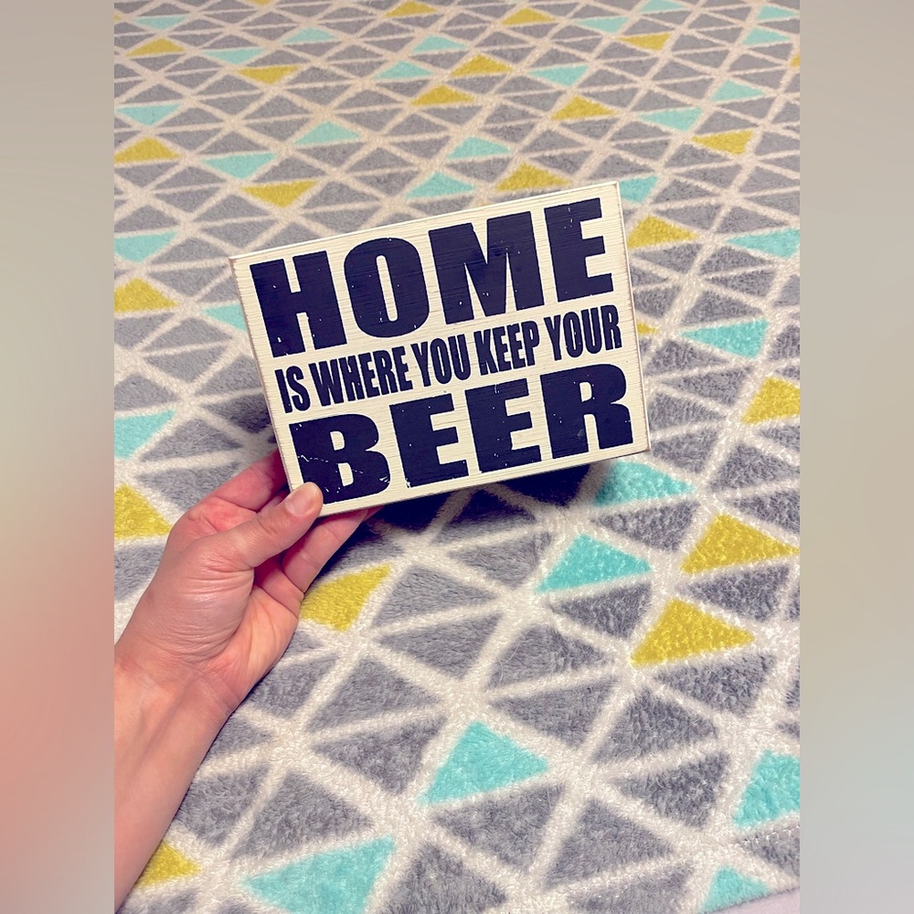 Home Beer Sign